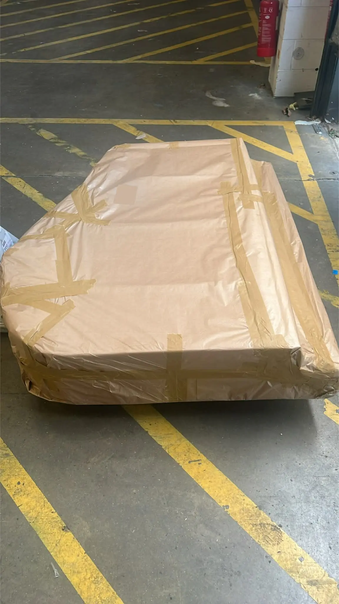 Boxes prepared for moving