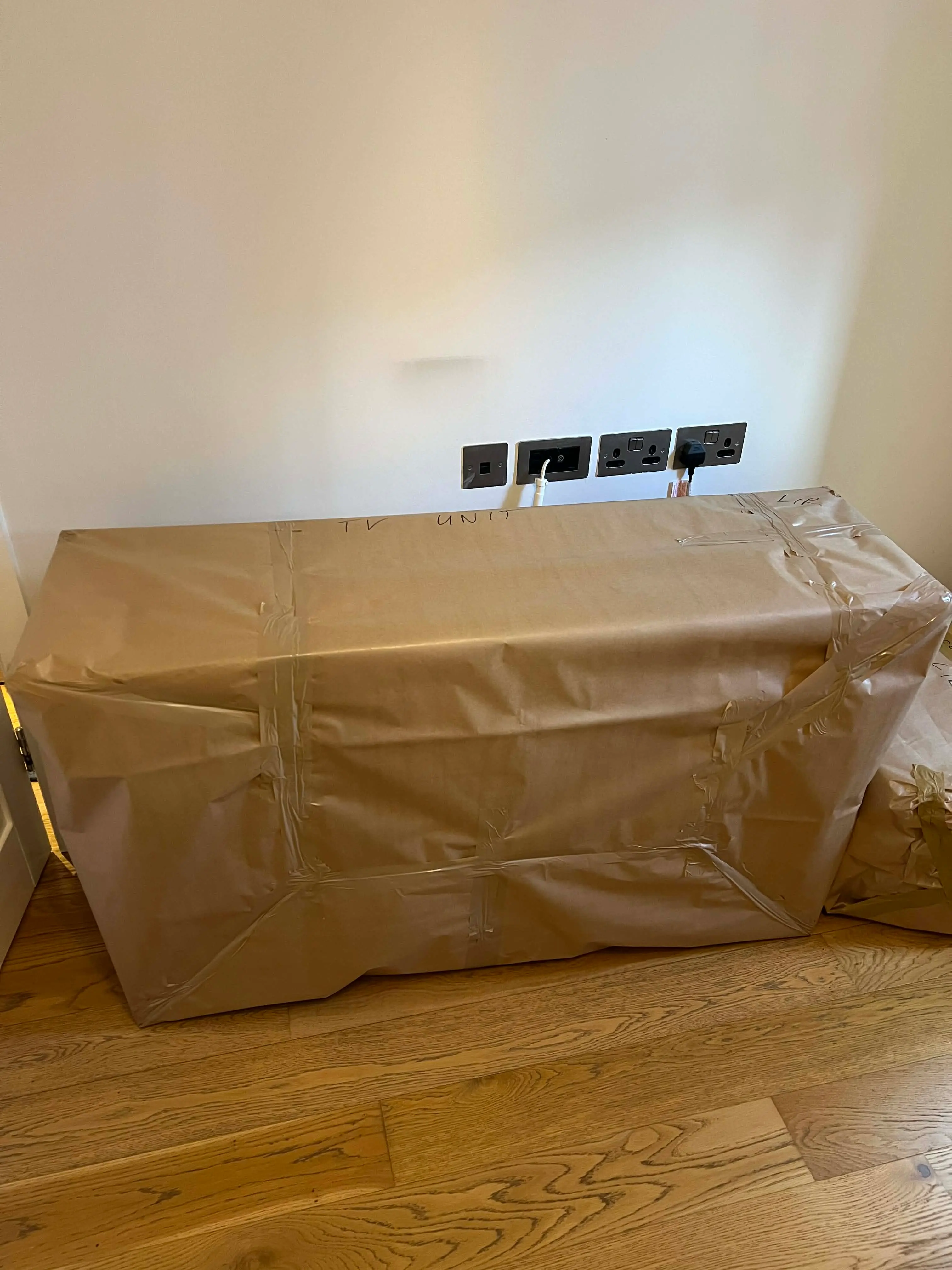 Safe wrapping of household items